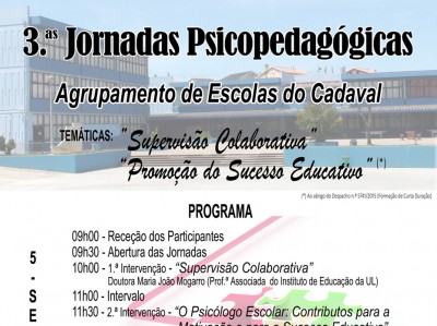 16NF2017 - 3ªs Jornadas Psico-pedagógicas do Agrupamento de Escolas do Cadaval