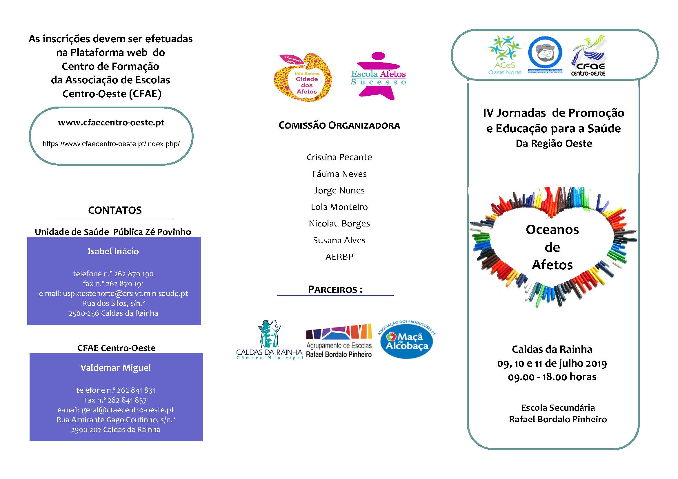 Programa Jornadas Pedagógicas 2019 Página 1